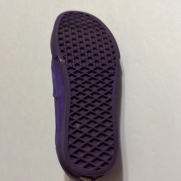 Van’s unisex purple checkerboard shoes size 6 men’s and 7.5 women’s - Picture 13 of 14